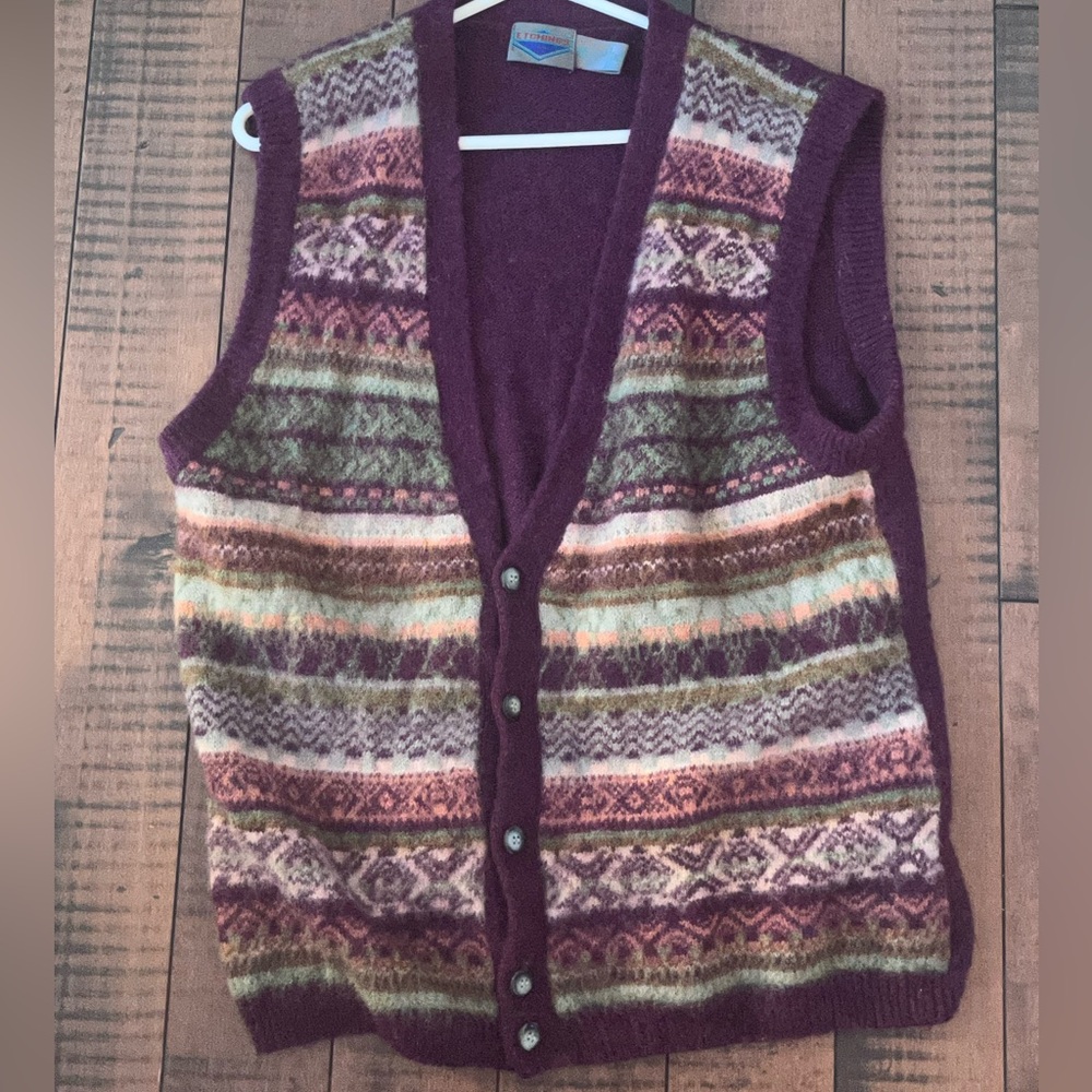VINTAGE WOOL CARDIGAN